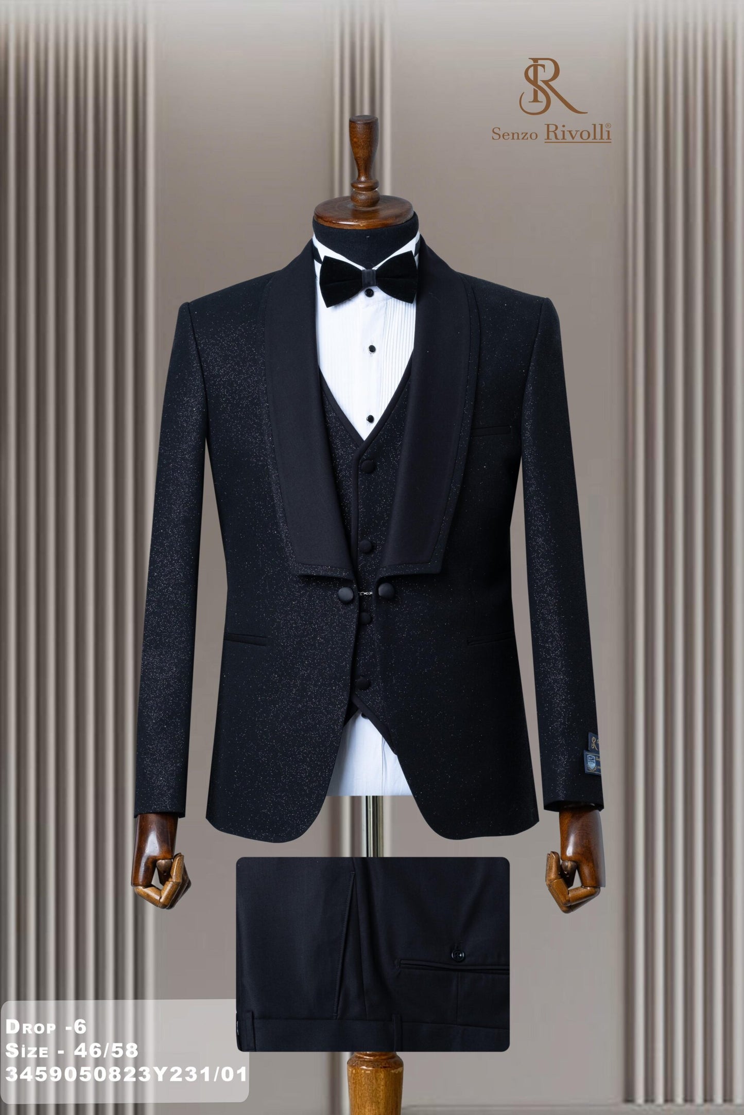 Costume Bleu Cérémonie