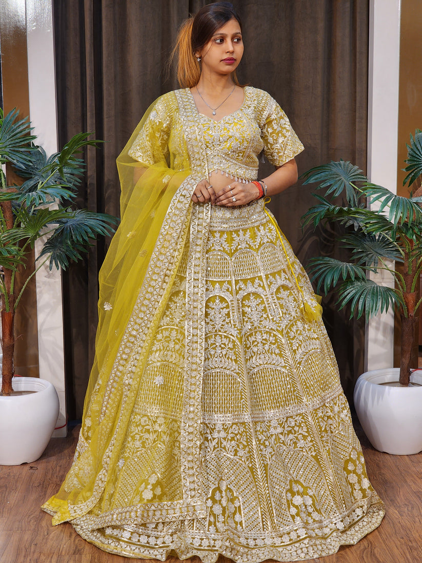 Lehenga Jaune Queen