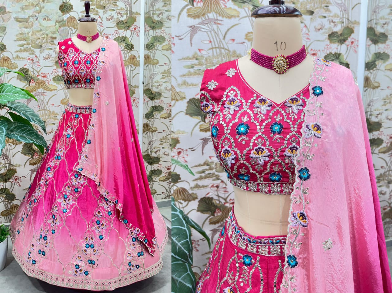 Lehenga Rose