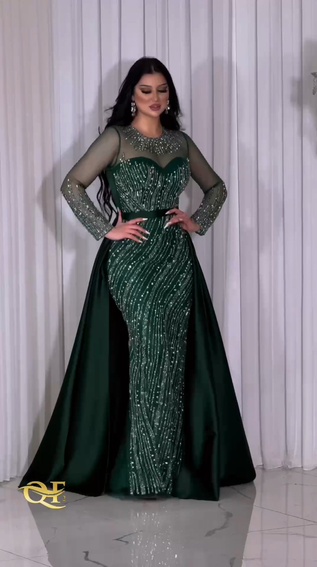 Robe de Soirée à Paillettes