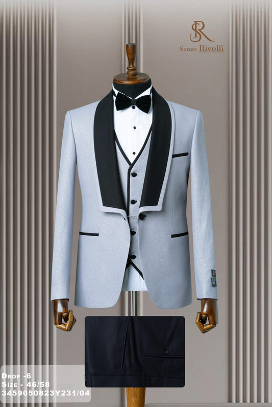 Costume Bleu Clair Cérémonie