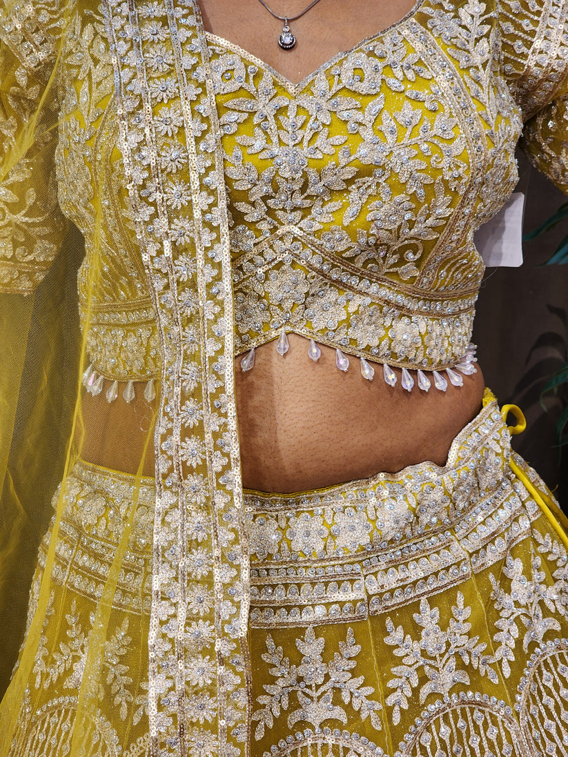 Lehenga Jaune Queen
