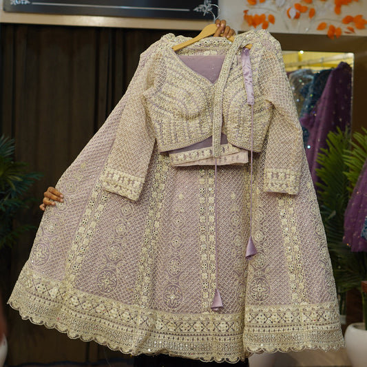 Lehenga Mauve Luxury