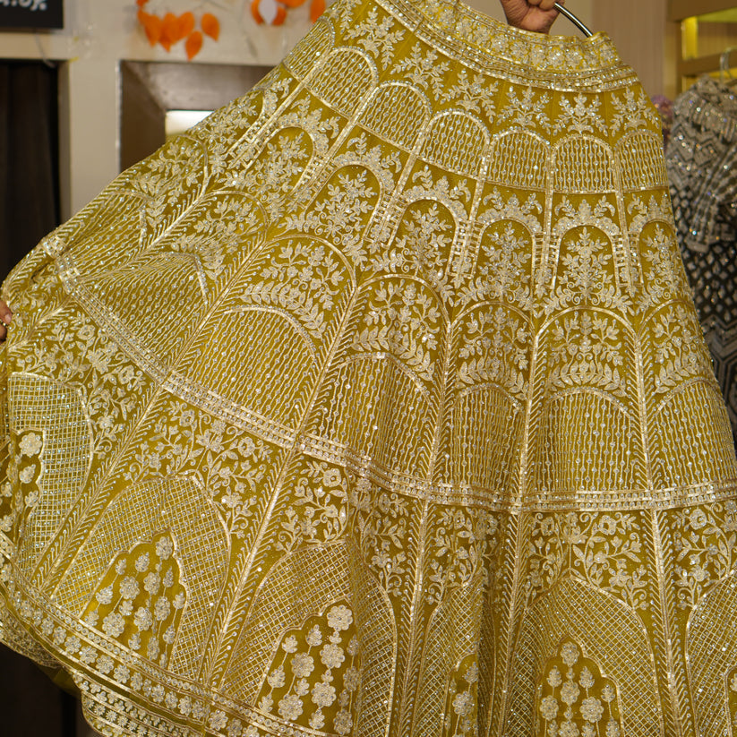 Lehenga Jaune Queen