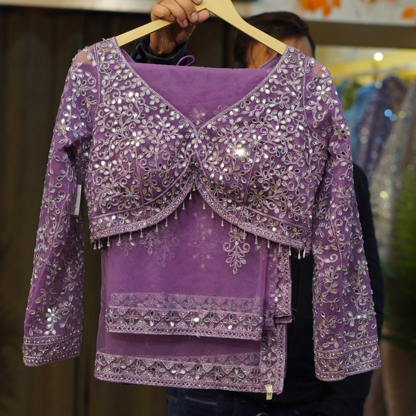 Lehenga Violet Luxury