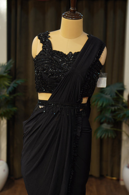 Saree Noir Luxury Prêt à Porter