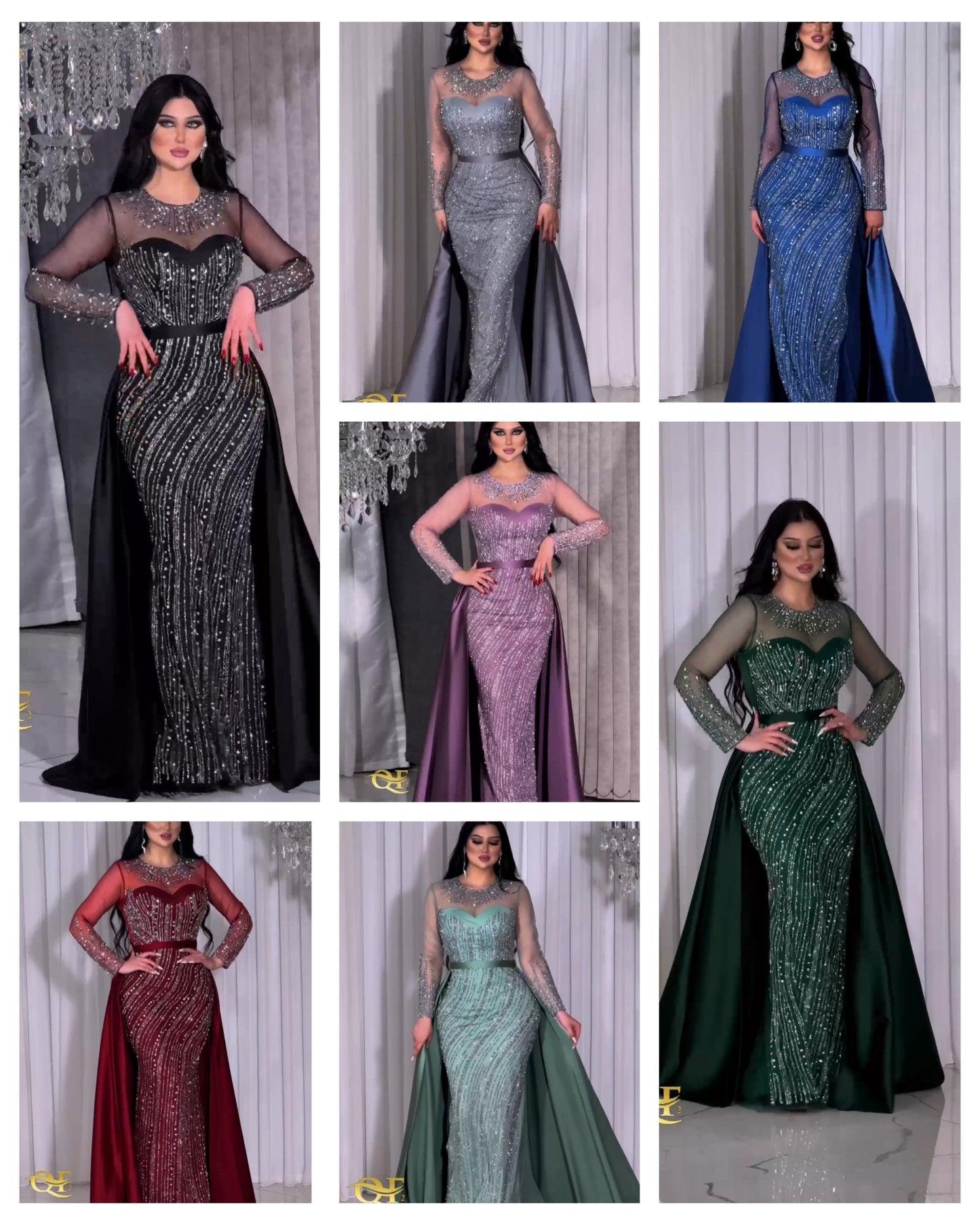 Robe de Soirée à Paillettes