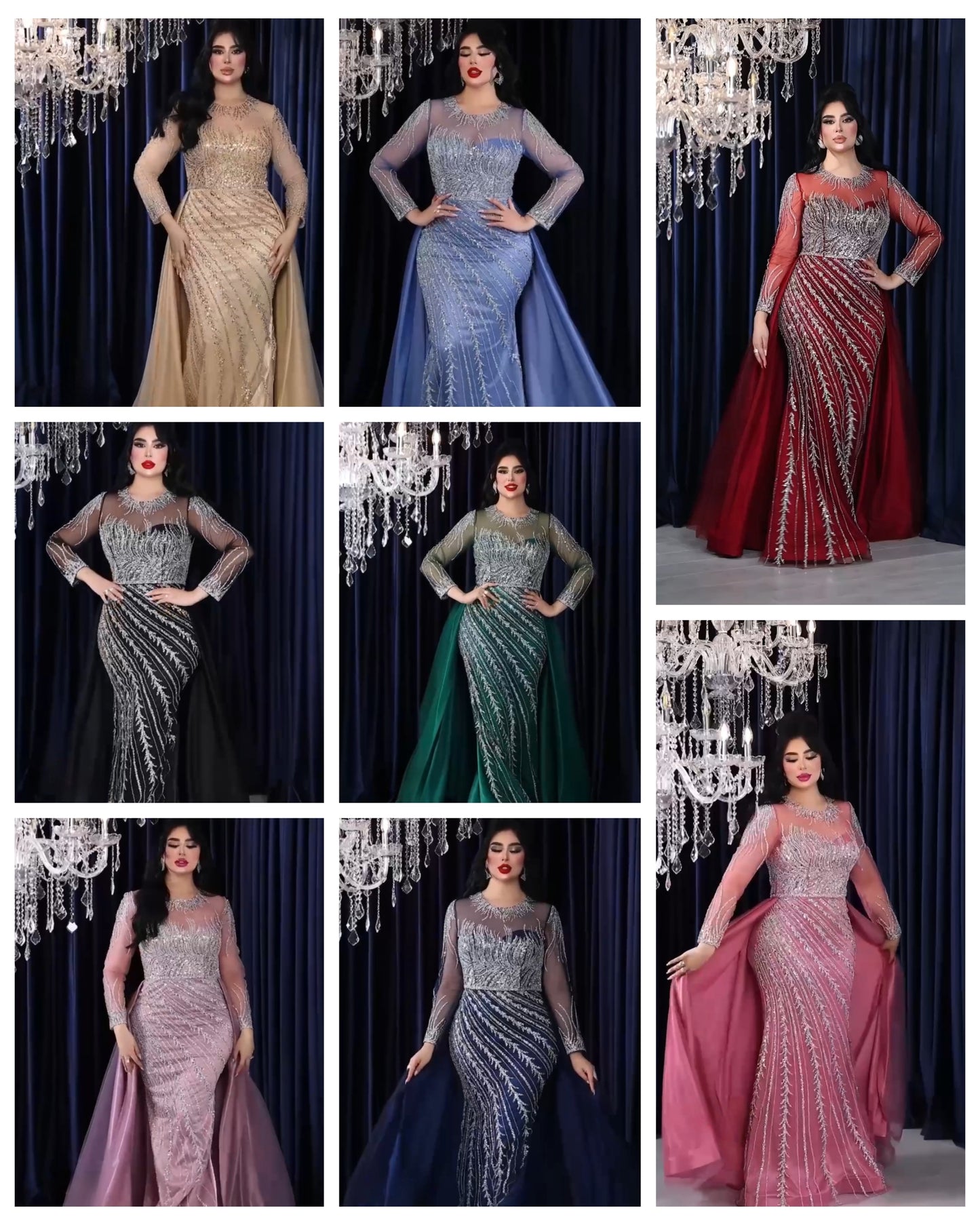 Robe de Soirée à Paillettes