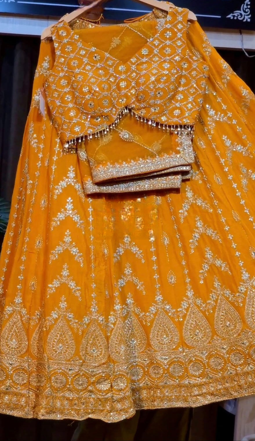 Lehenga Luxury Orange