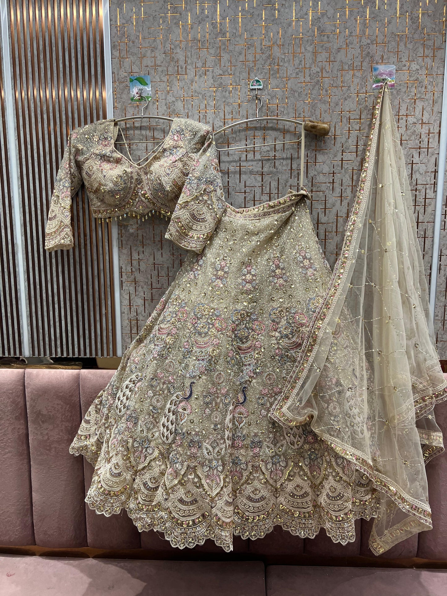 Lehenga Peacock Luxury