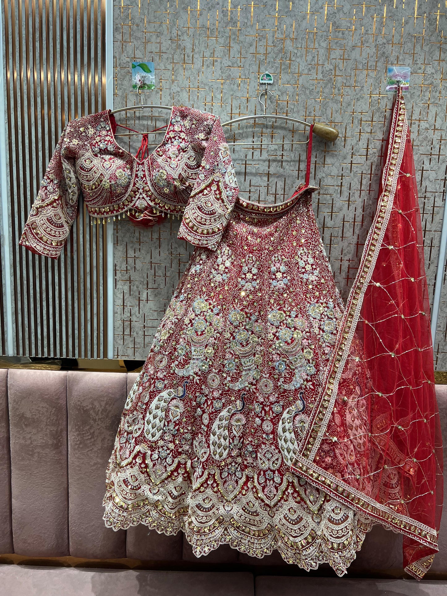 Lehenga Peacock Luxury