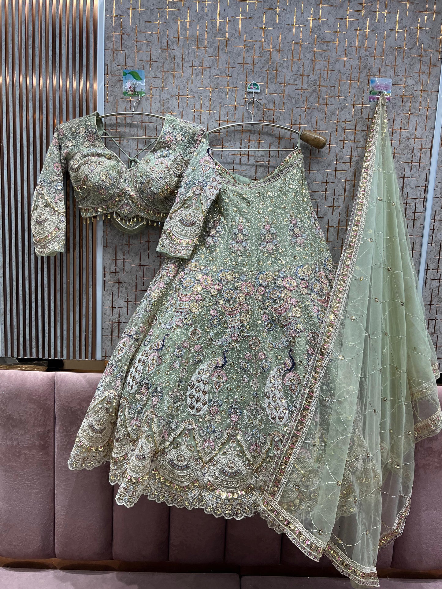 Lehenga Peacock Luxury