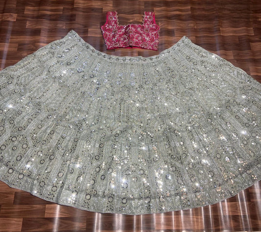 Lehenga Pailleté Luxury