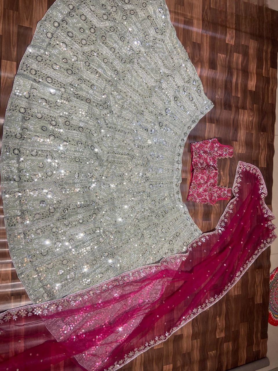 Lehenga Pailleté Luxury