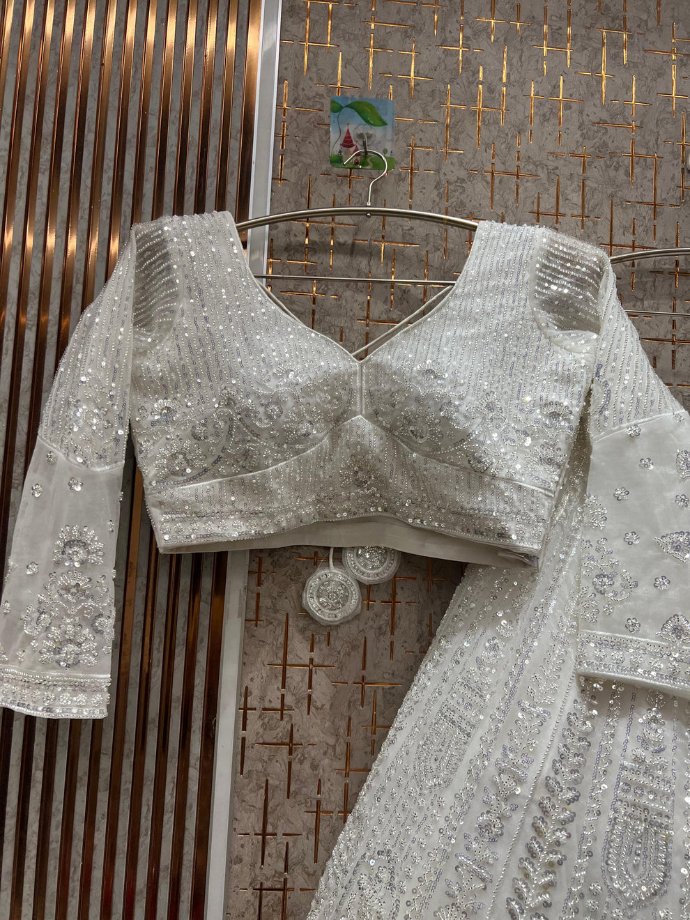 Lehenga Blanc Luxury