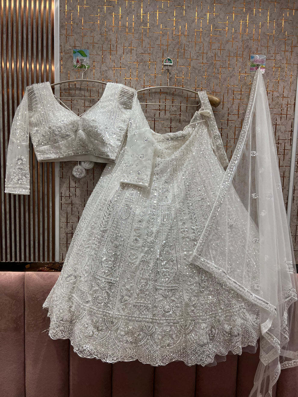 Lehenga Blanc Luxury