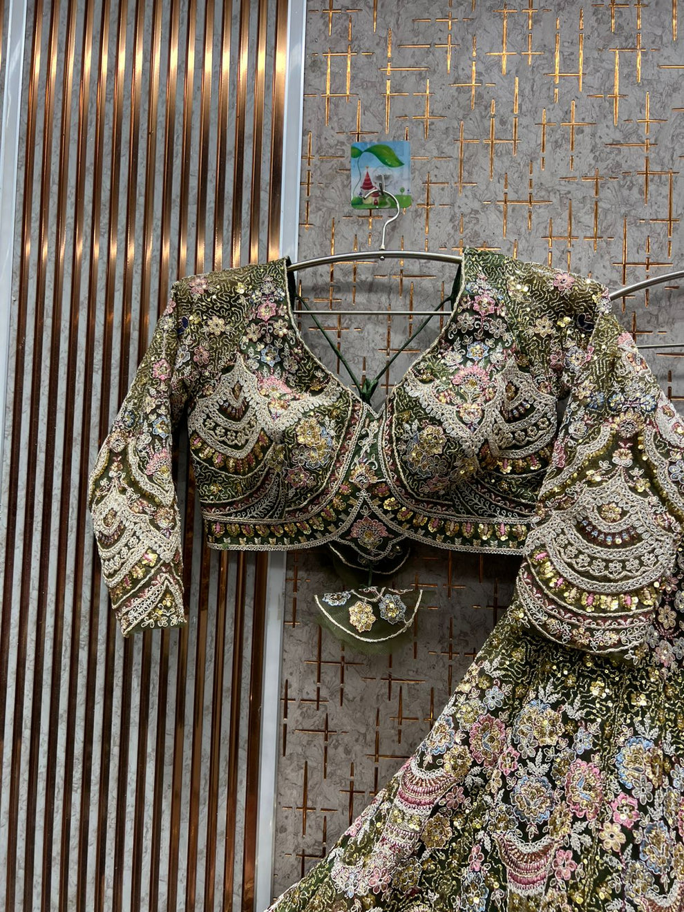 Lehenga Peacock Luxury