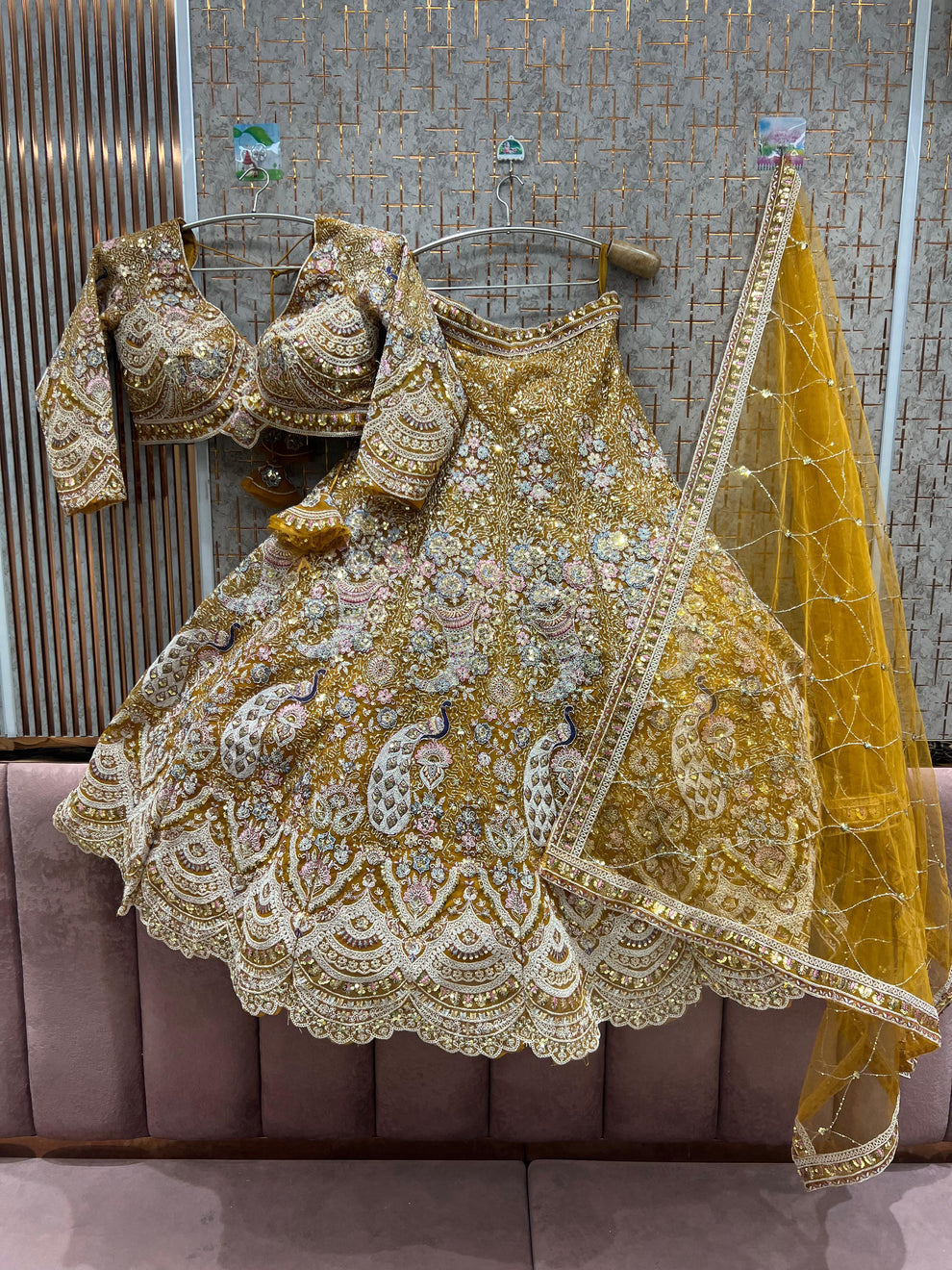 Lehenga Peacock Luxury