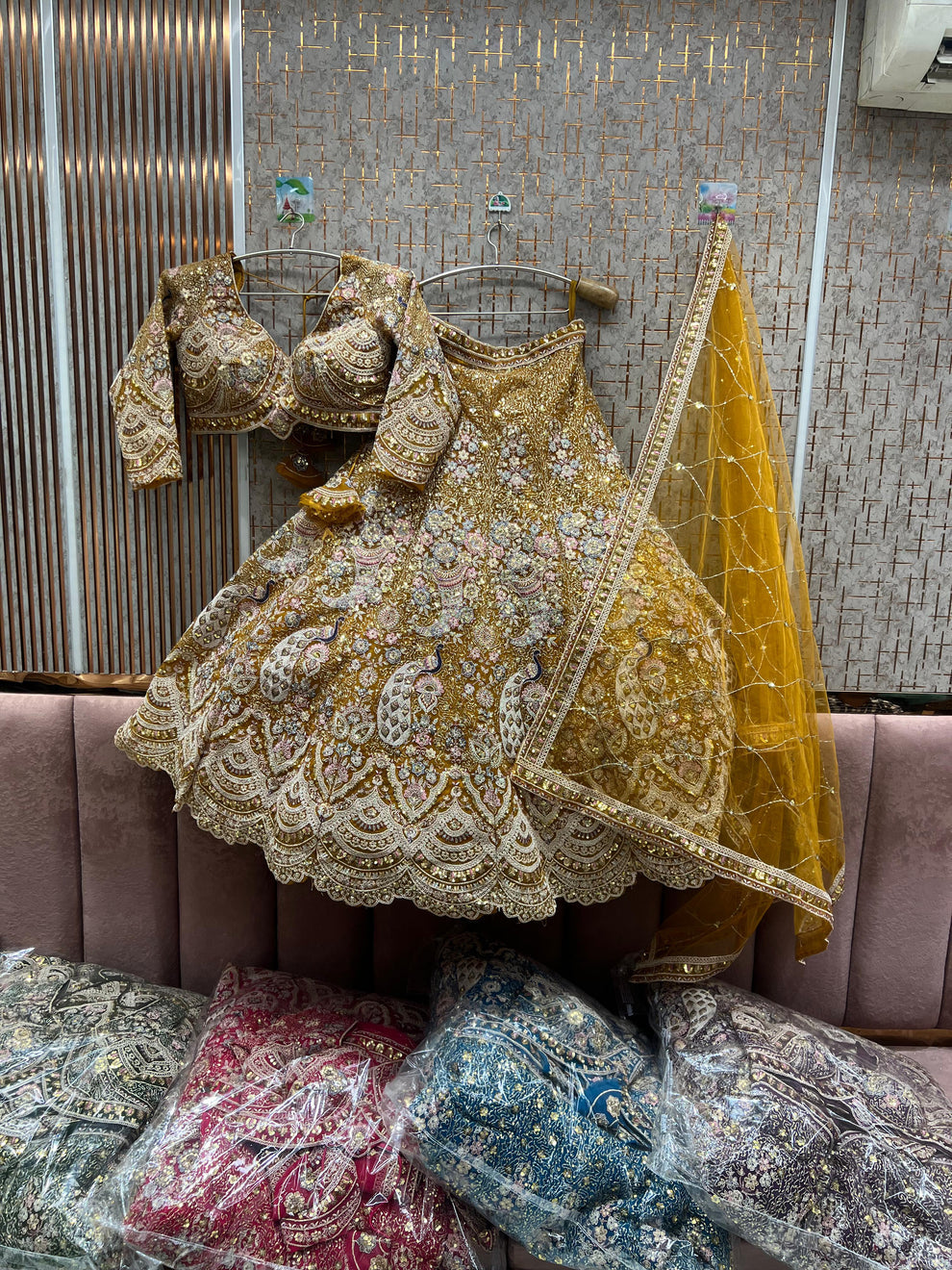 Lehenga Peacock Luxury
