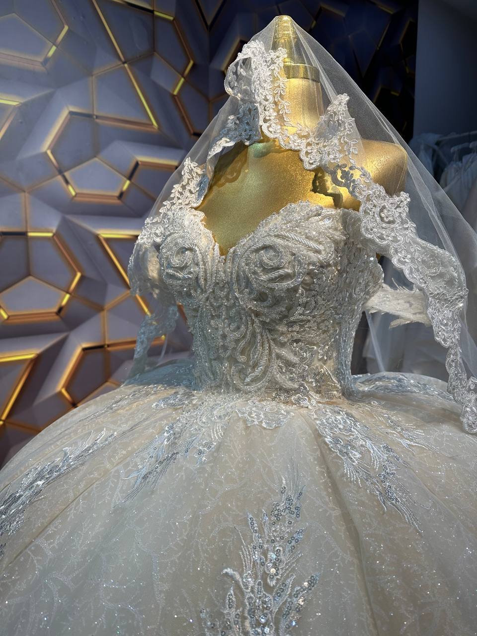 Robe de Mariée Princesse Luxury Dentelle