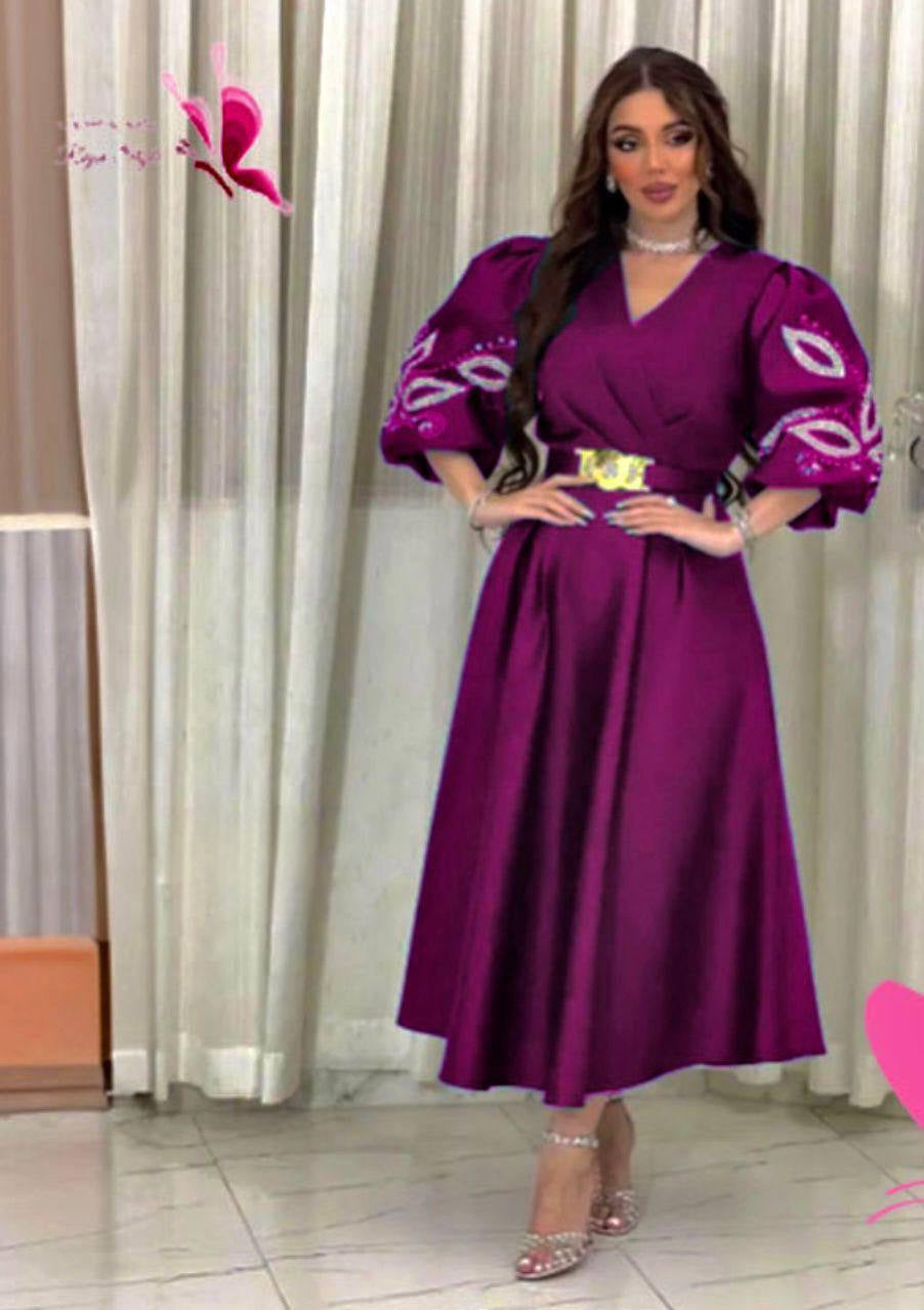 Robe de Soirée Satinée