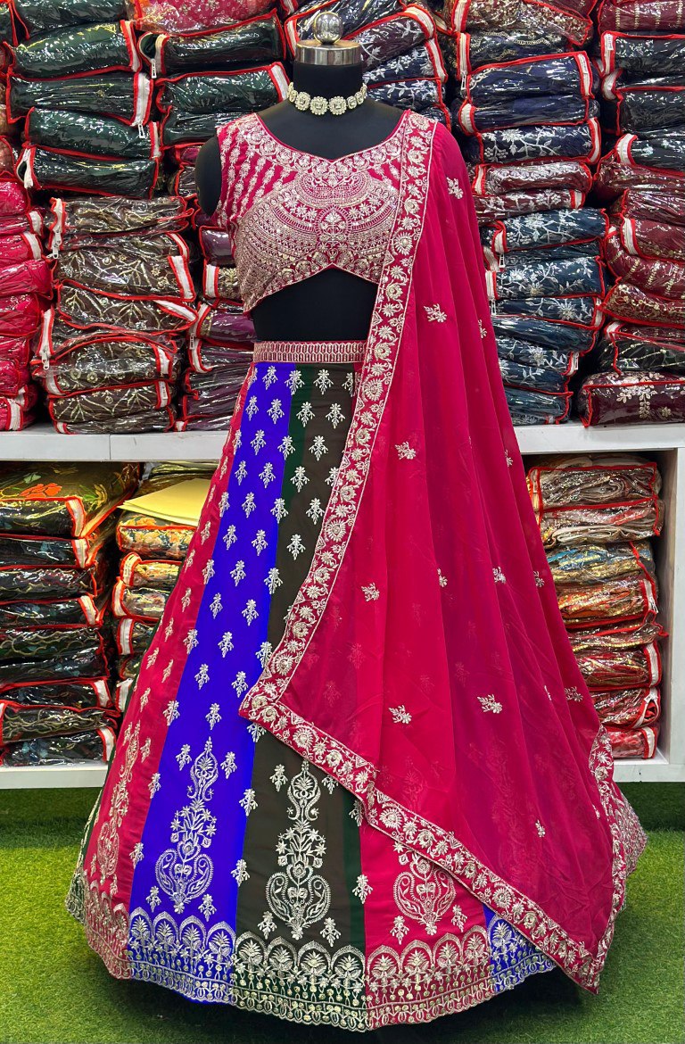 Lehenga Multicolores Luxury