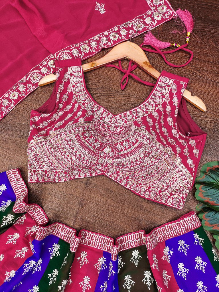 Lehenga Multicolores Luxury