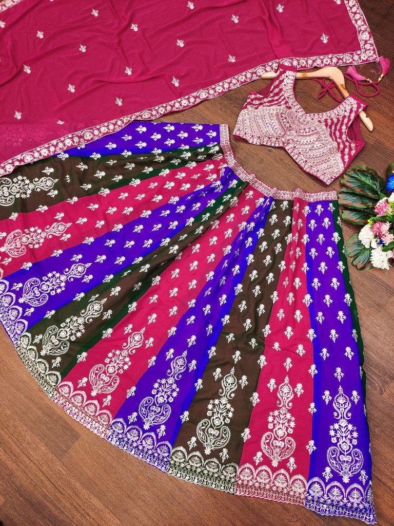 Lehenga Multicolores Luxury