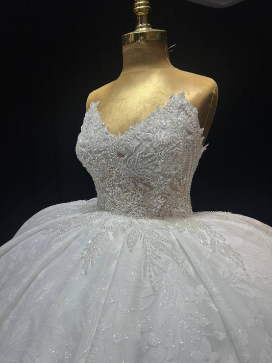 Robe de Mariée Princesse Bustier
