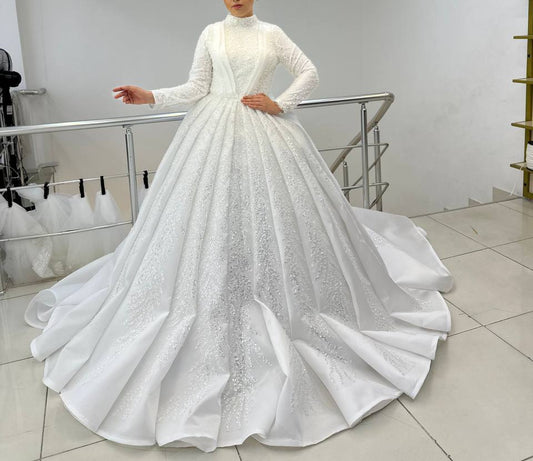 Robe de Mariée Princesse Luxury, Couverte
