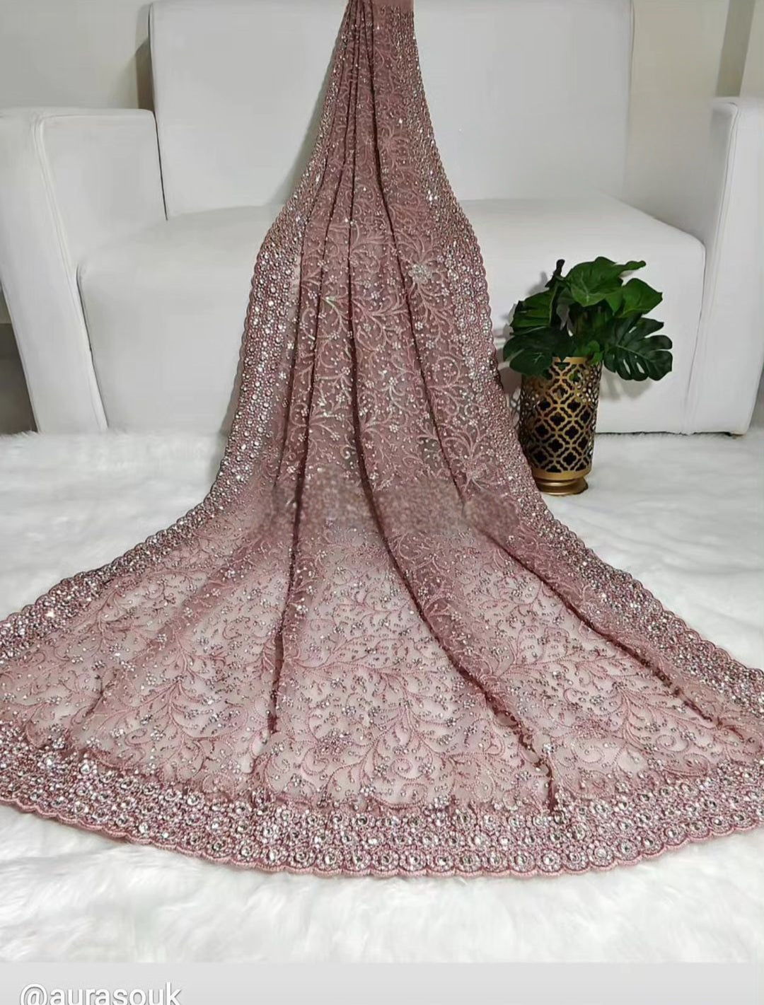 Saree Rose Luxury Stones