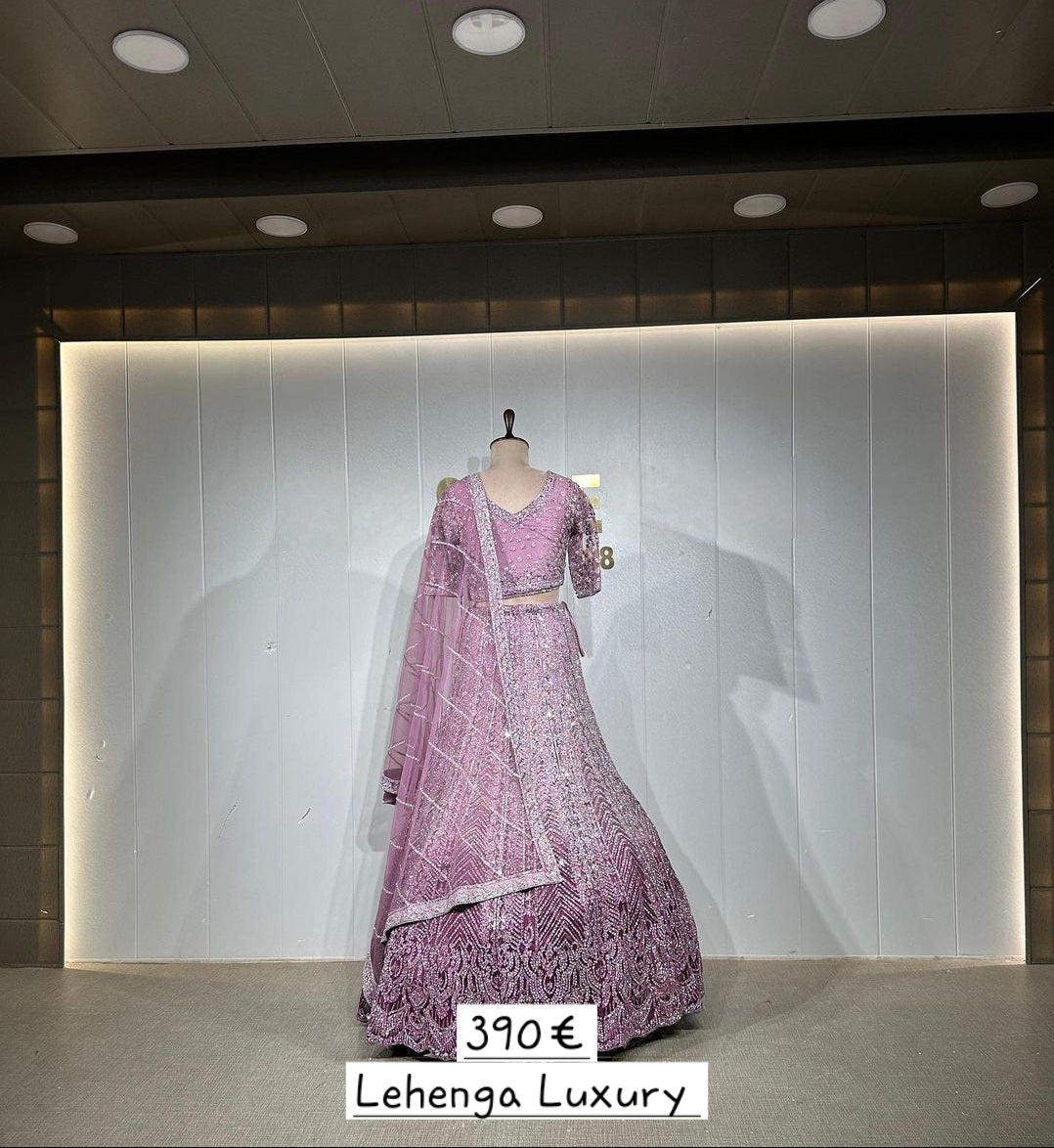 Lehenga Rose Luxury