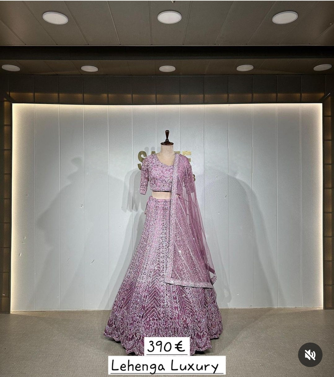 Lehenga Rose Luxury