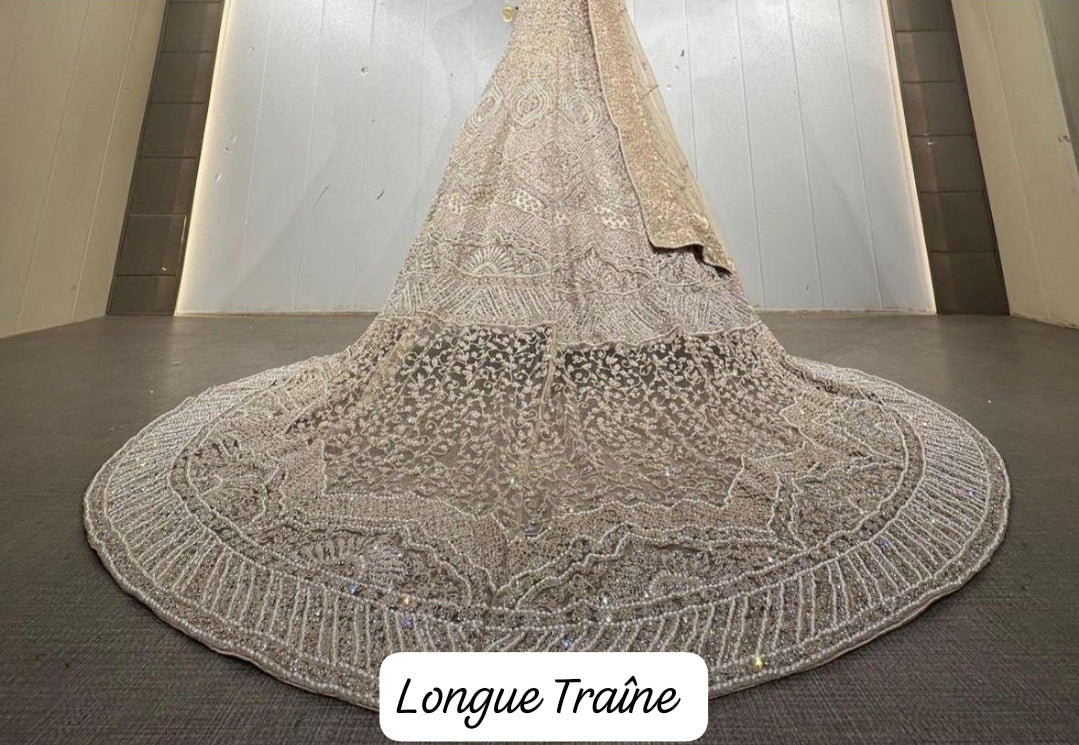Lehenga Doré Heeramandi Luxury