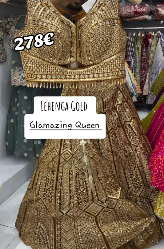 Lehenga Gold Luxury