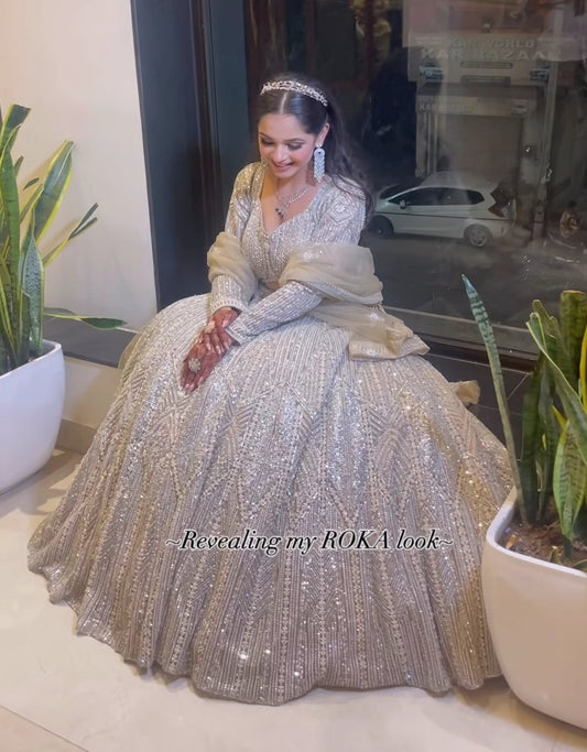 Lehenga Blanc Luxury