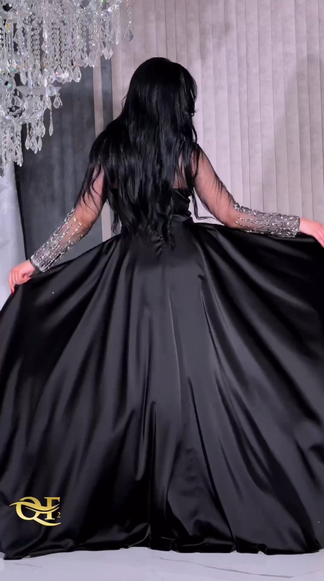 Robe de Soirée à Paillettes