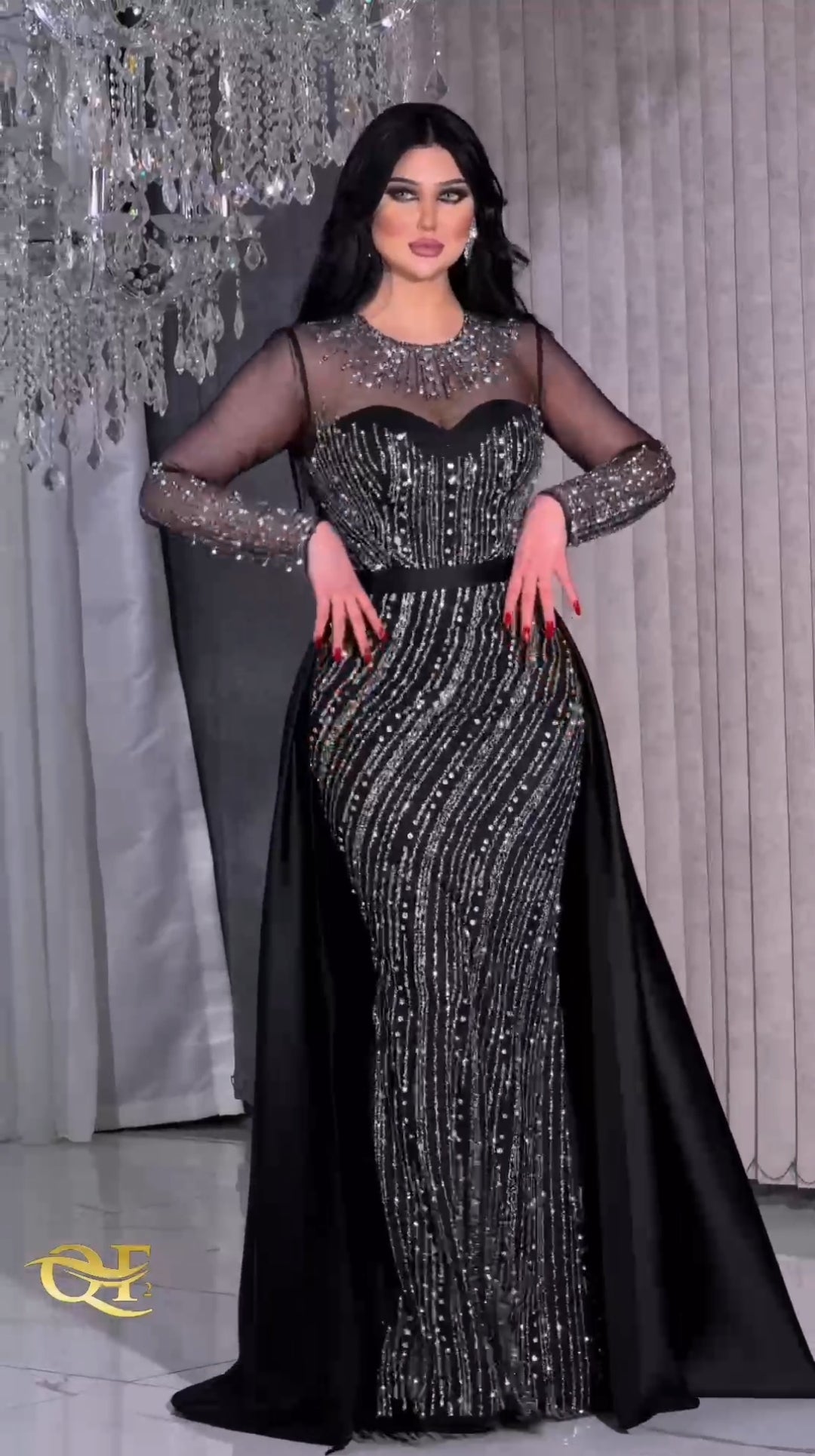 Robe de Soirée à Paillettes