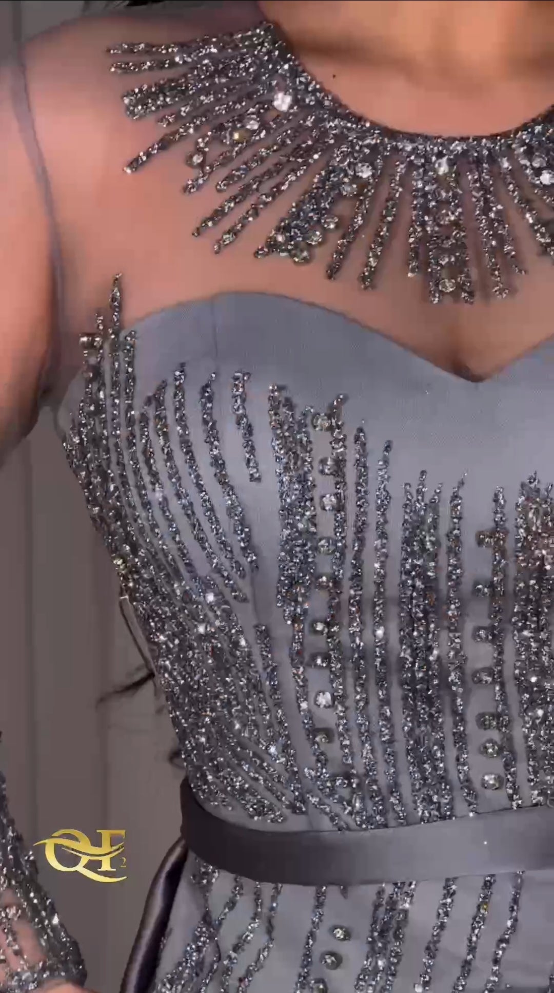 Robe de Soirée à Paillettes