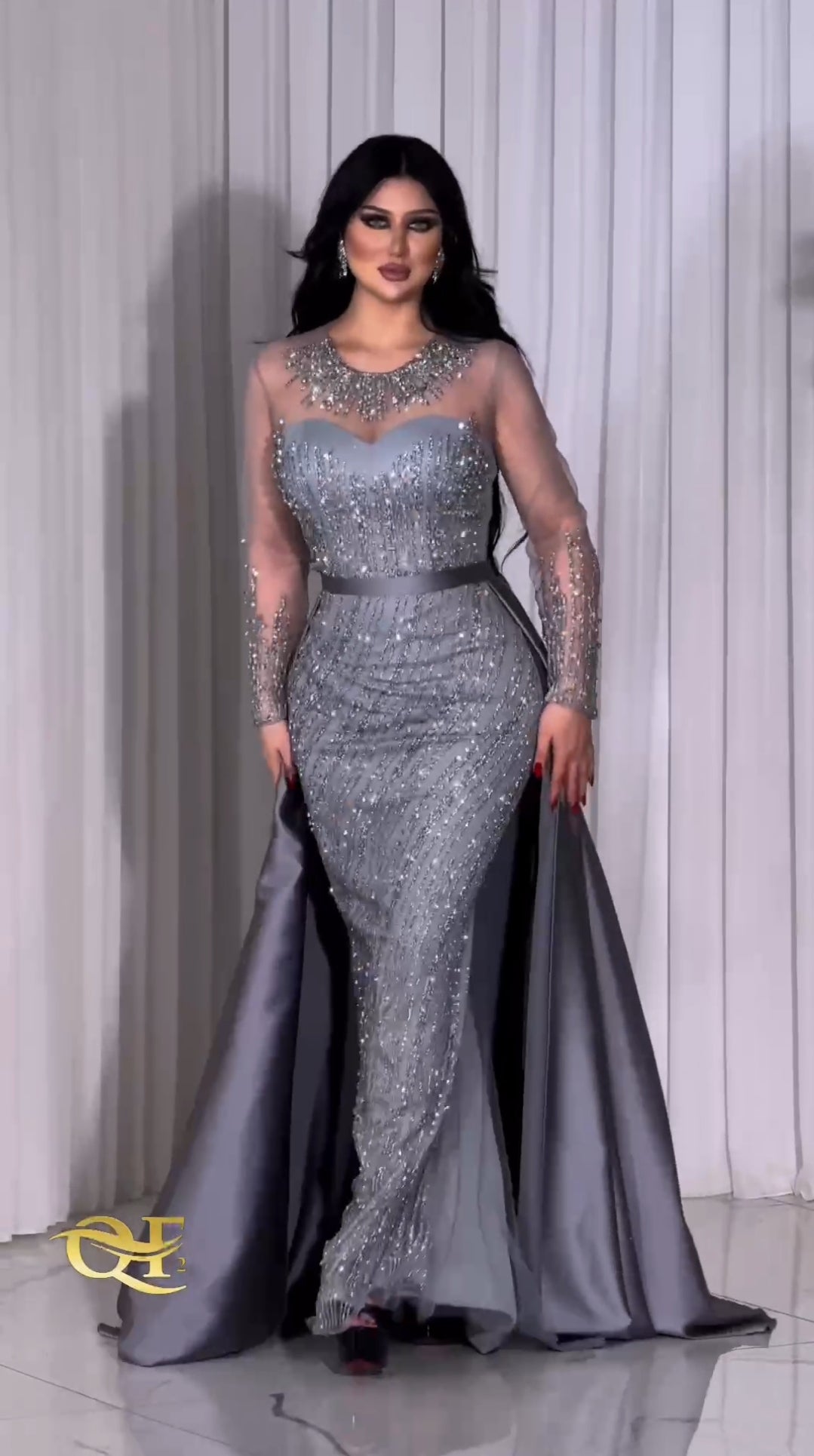 Robe de Soirée à Paillettes