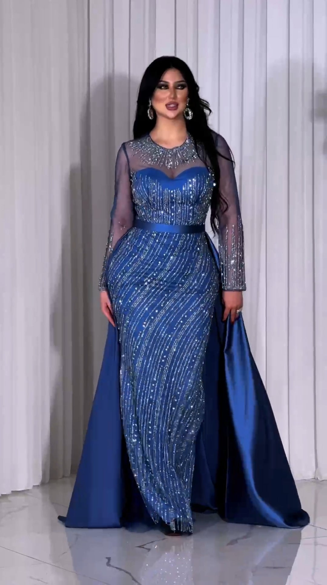 Robe de Soirée à Paillettes