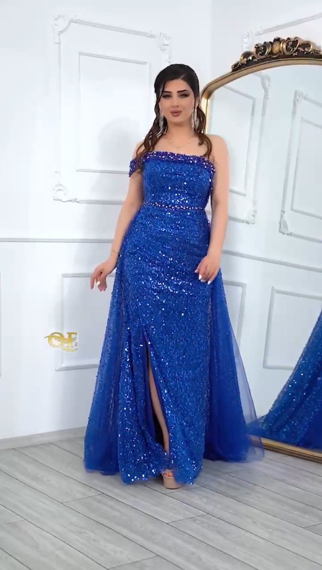 Robe de Soirée à Paillettes