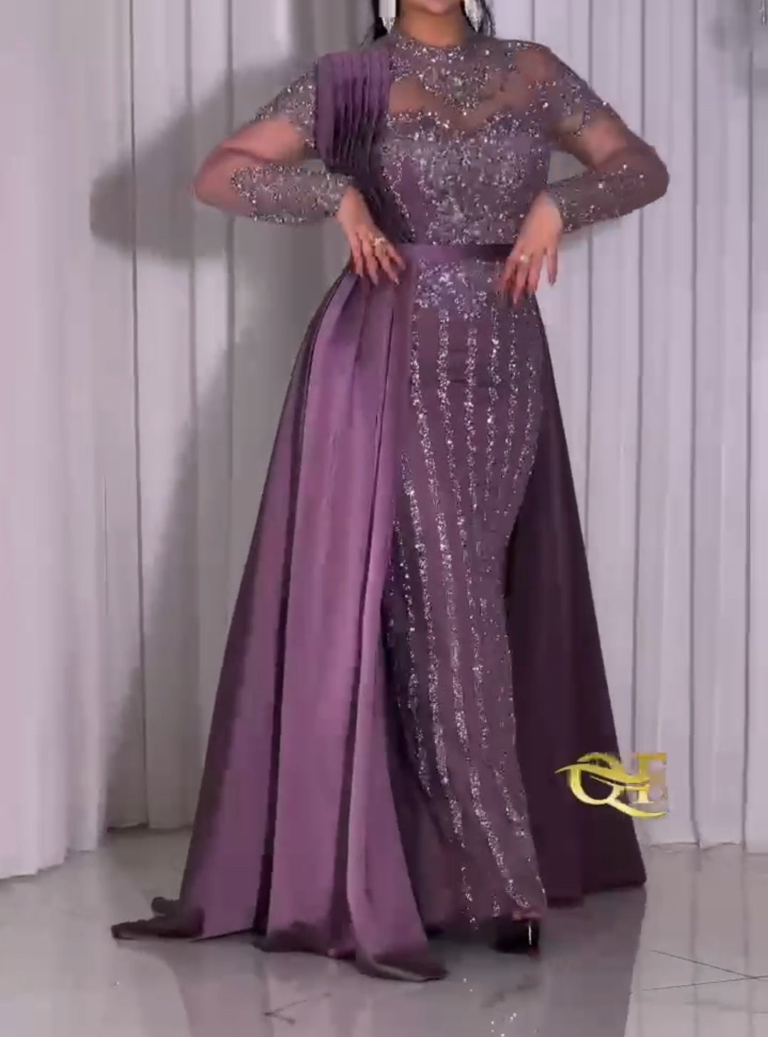 Robe de Soirée Lehenga