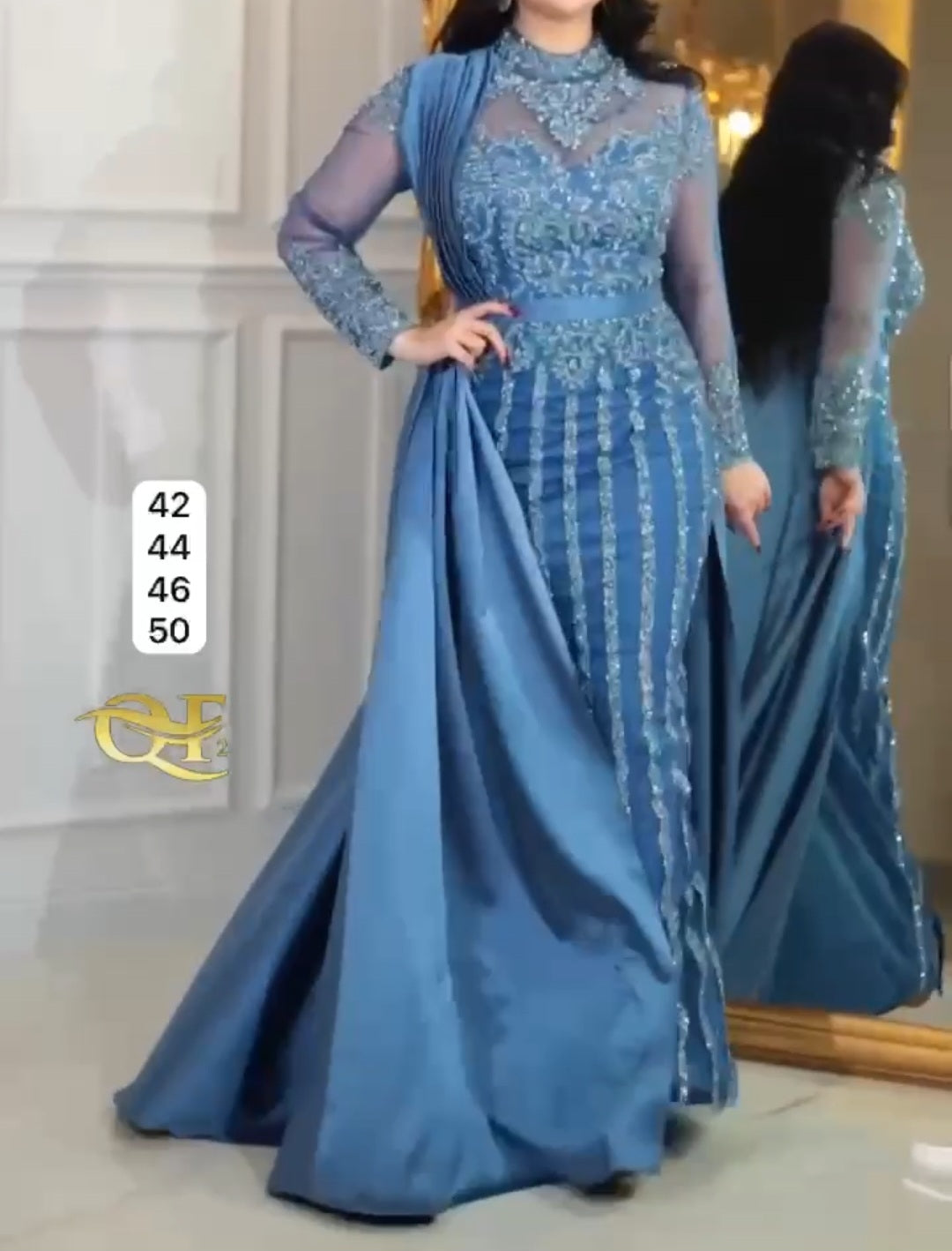 Robe de Soirée Lehenga