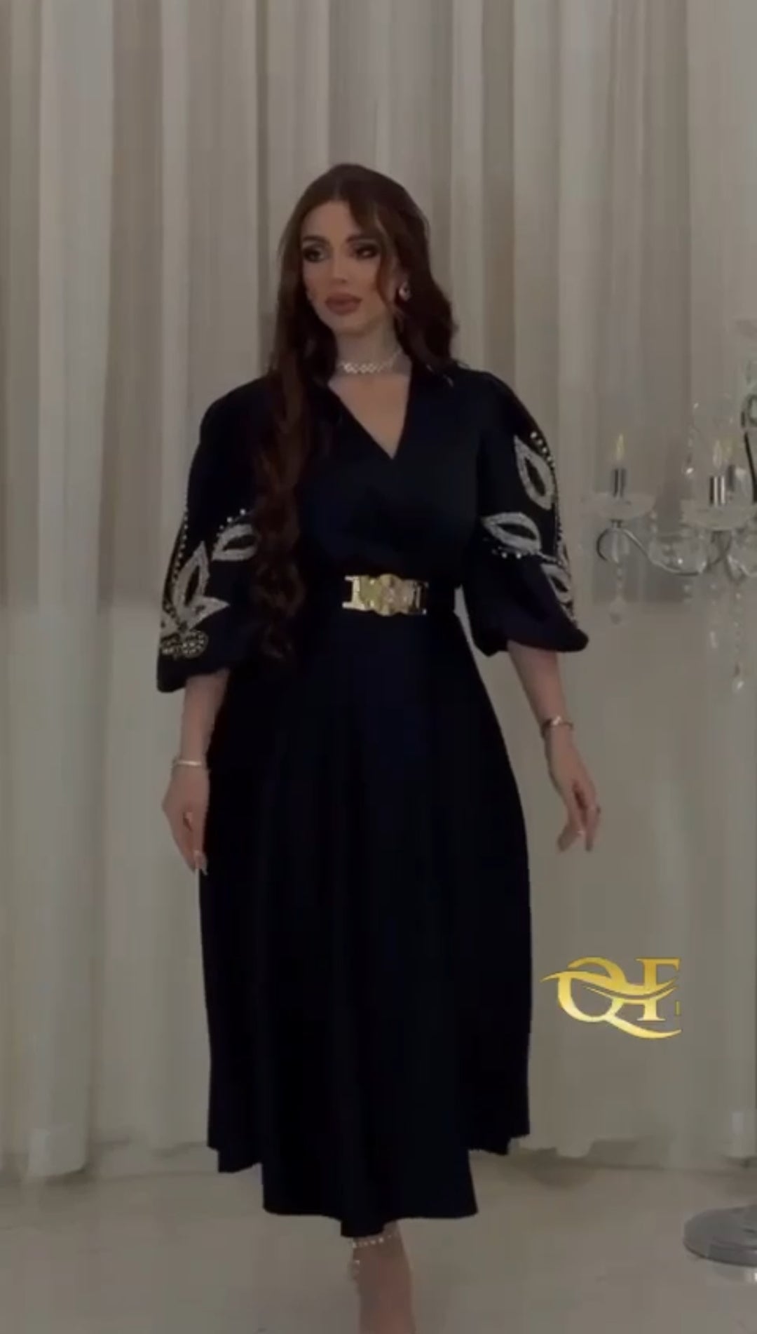 Robe de Soirée Satinée