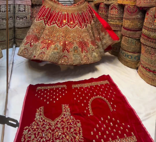 Lehenga Rouge Luxury