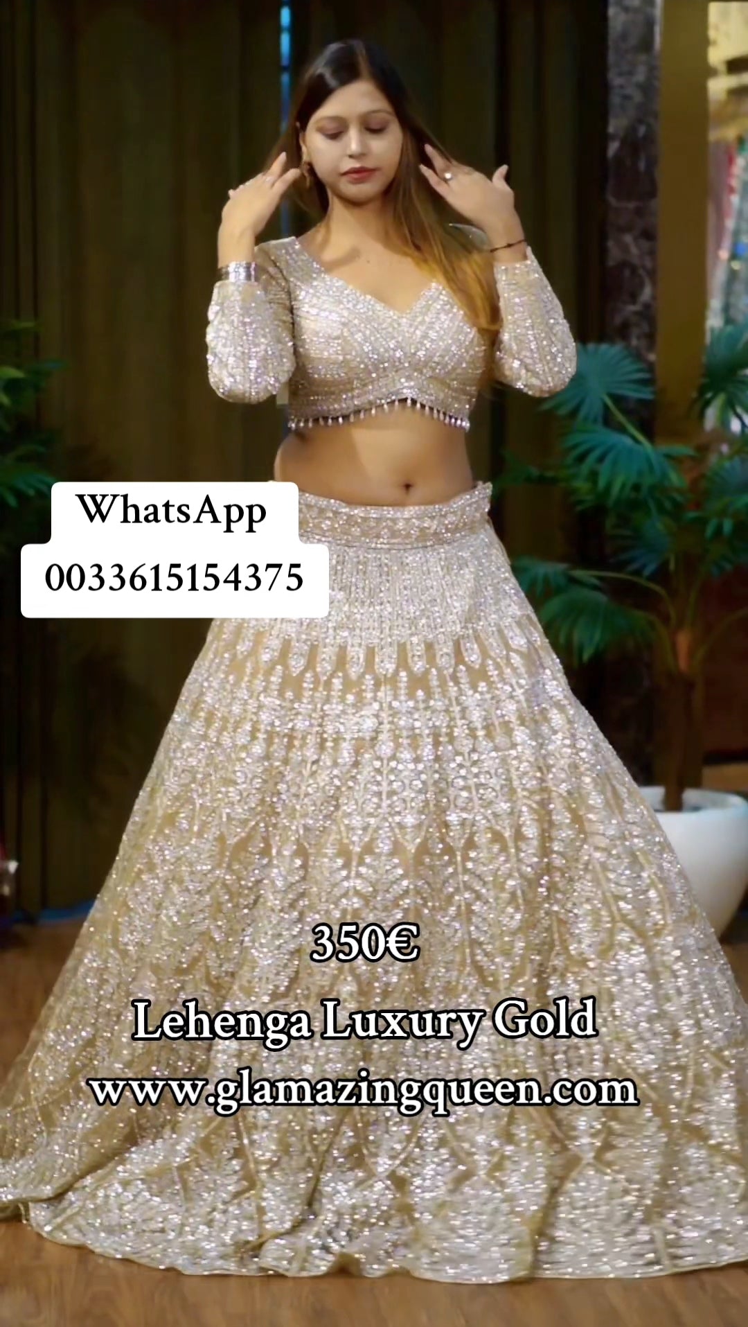 Lehenga Gold Luxury