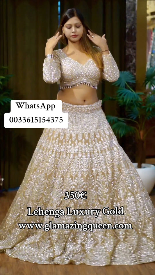 Lehenga Gold Luxury