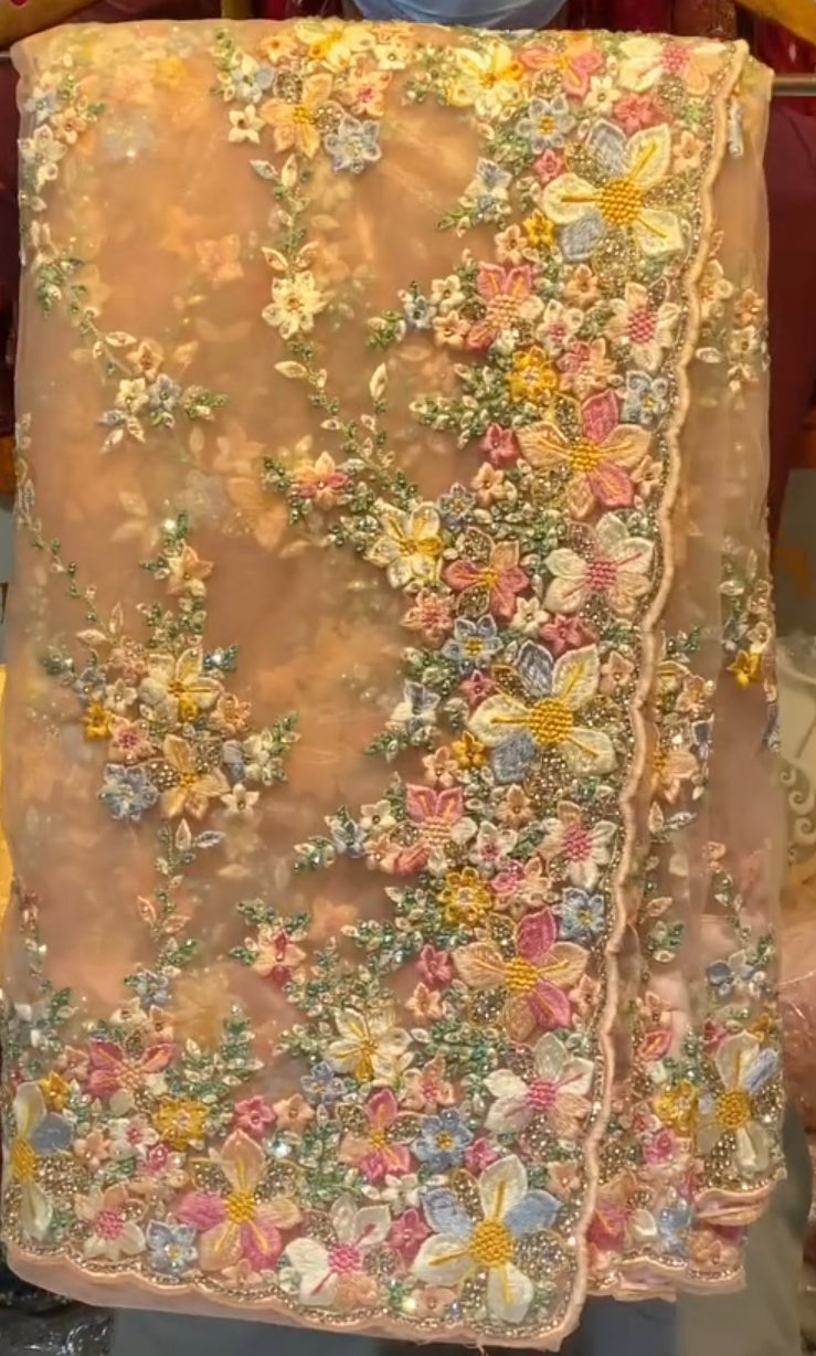 Saree Luxury Flower