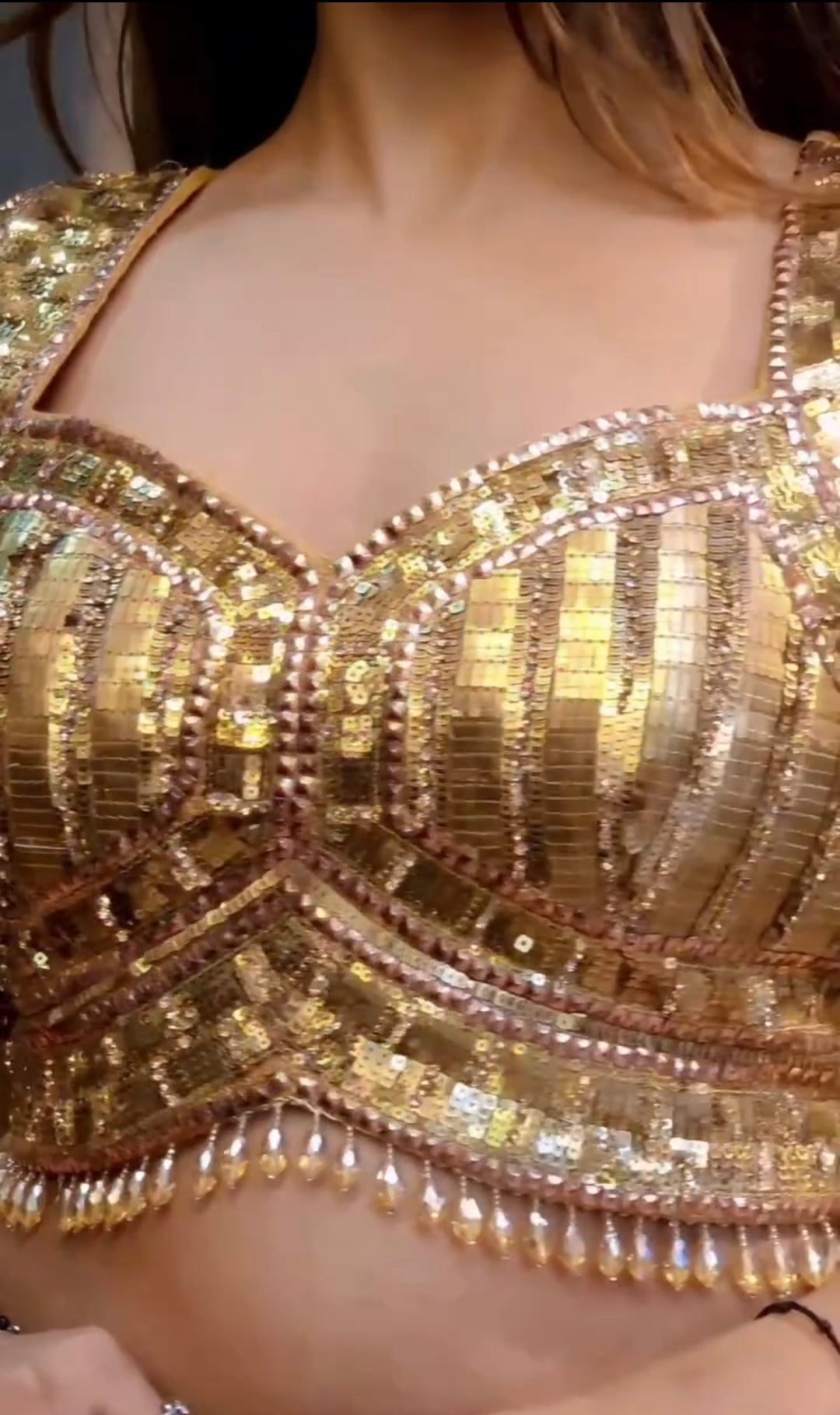 Lehenga  Gold Luxury